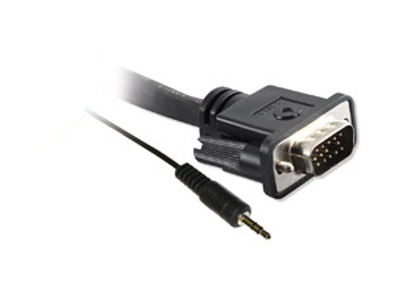 Cable Mini-VGA m./ Mini-VGA m.  Audio 3,6m MC-VGAA-10M
