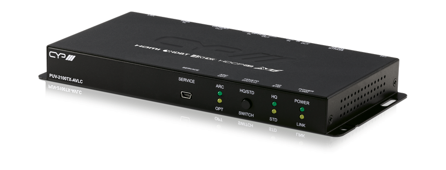 CAT Transmitter (HDBaseT) HDMI2.0 UHD,4K/ LAN/ RS232/ IR/ PoH 100m PUV-2100TX-AV