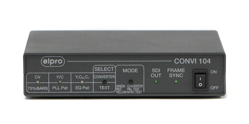 Converter analog Video to SD-SDI CONVI104