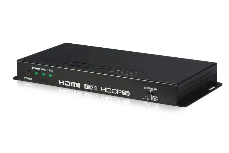 Converter HDMI2.0 to HDMI2.0/ UHD/ 4K/ HDCP2.2 & Audio AU-11SA-4K22