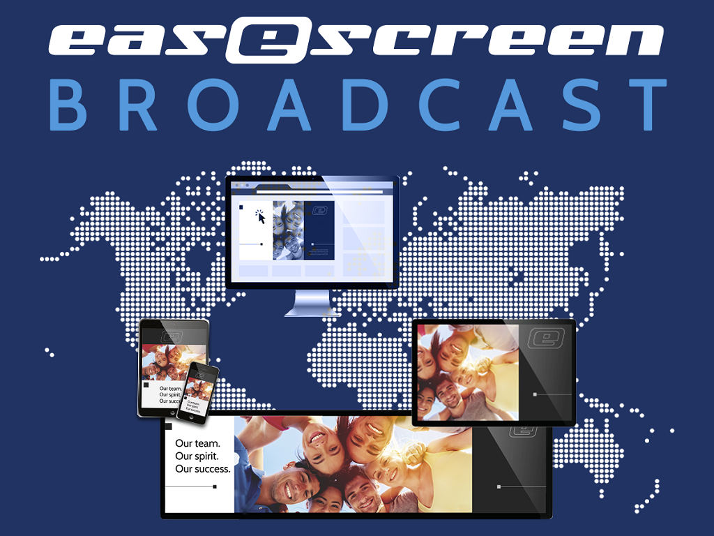 easescreen Software Broadcast Kanal 1 Kanal & 10 User ES-BC-1-10