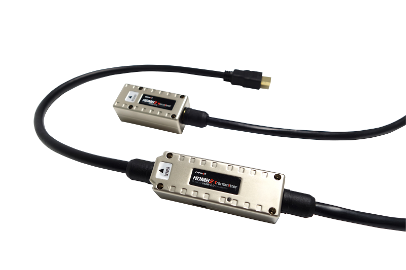 Fiber optic set with cable HDMI2.0 UHD/ 4K MM 15m HDMB2-A015