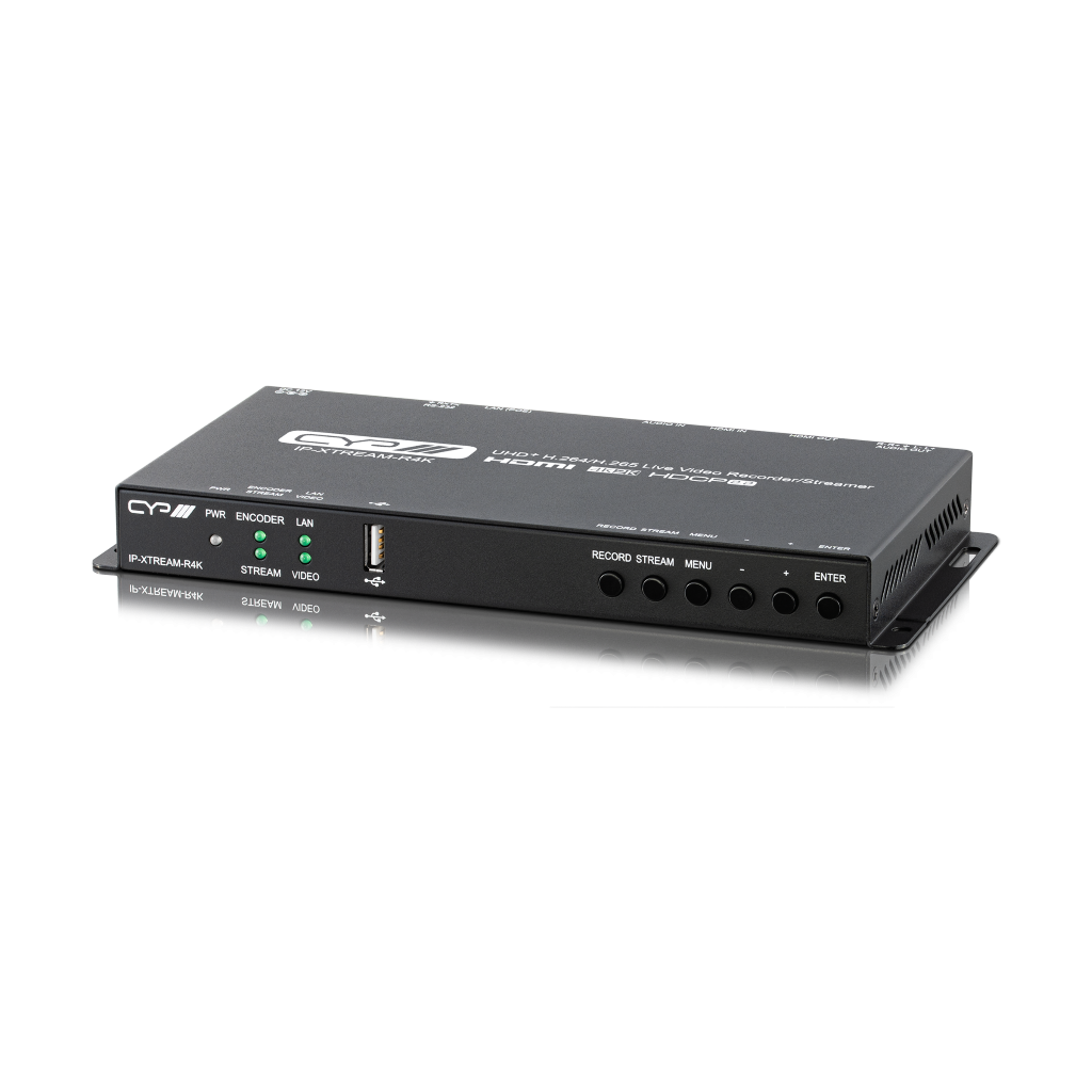 LAN Encoder/ Recorder H.264/265 UHD HDMI2.0 IP-XTREAM-R4K