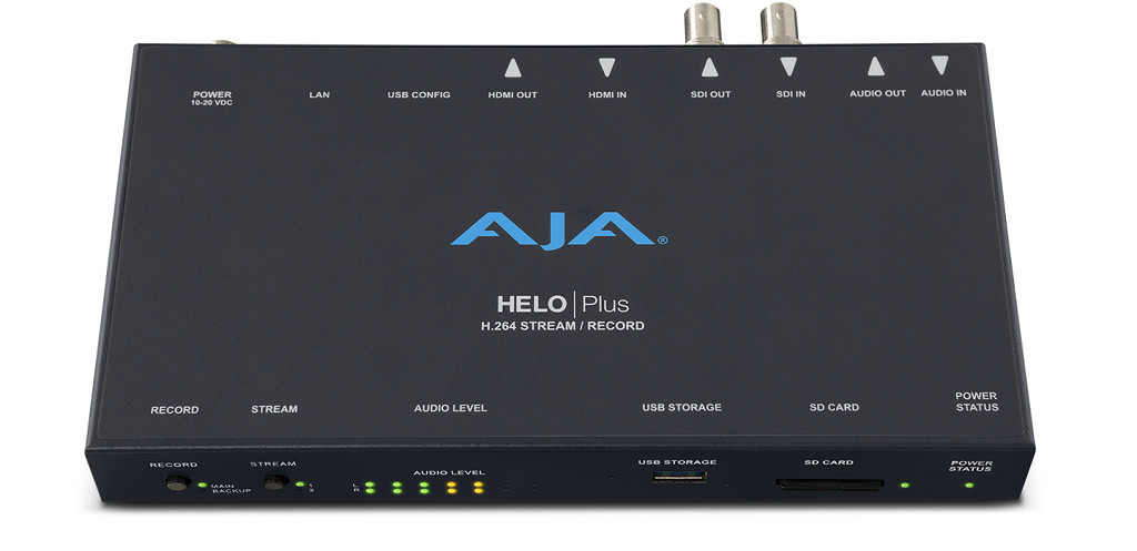 LAN Transceiver/ Recorder 1080p HDMI/ SDI/ Audio HELO Plus