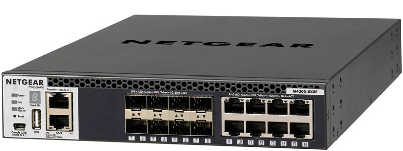 Netgear Netzwerkswitch 10G 16 Port XSM4316PA-100NES M4300