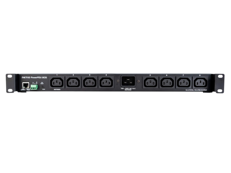 NETIO Netzwerksteckdose 8 Port Switching 2 Kanäle Metering PowerPDU 8QS EU