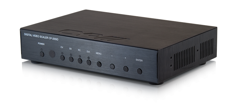 Switcher/ VideoScaler Video, VGA, DVI to DVI with Audio CP-255ID