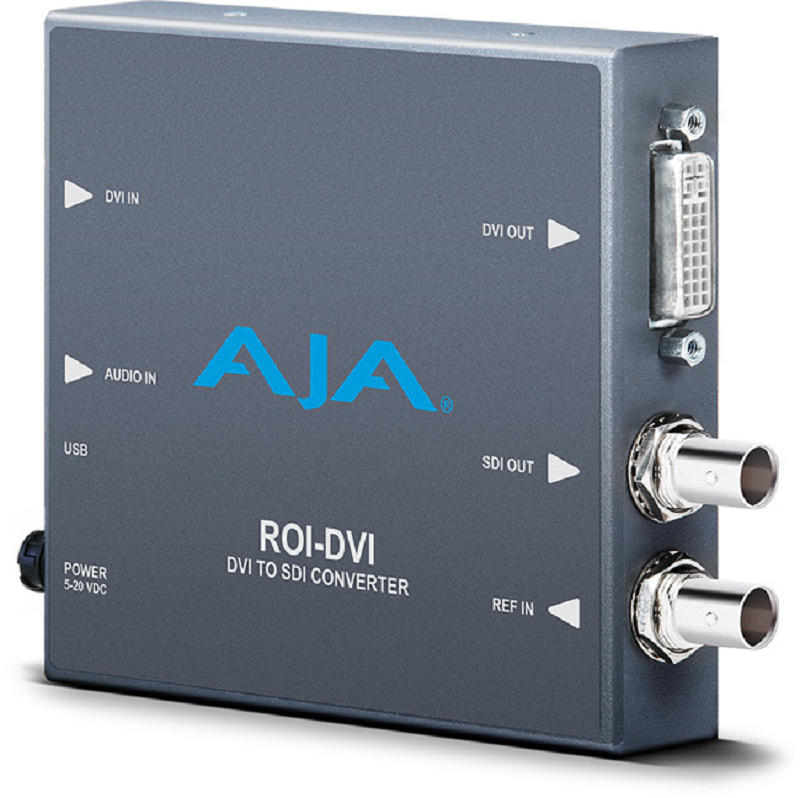 VideoScaler DVI to max. 3G-SDI with Audio ROI-DVI